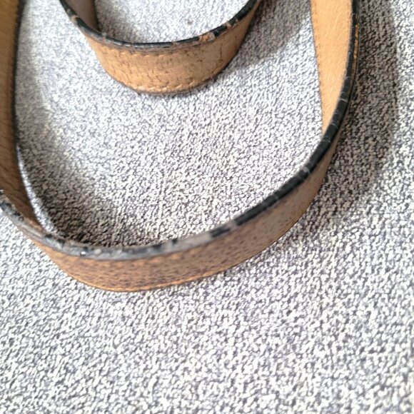 Prada Vitello Phenix Camel Side Zip Tote & Dust Bag - Authentic - Picture 6 of 11